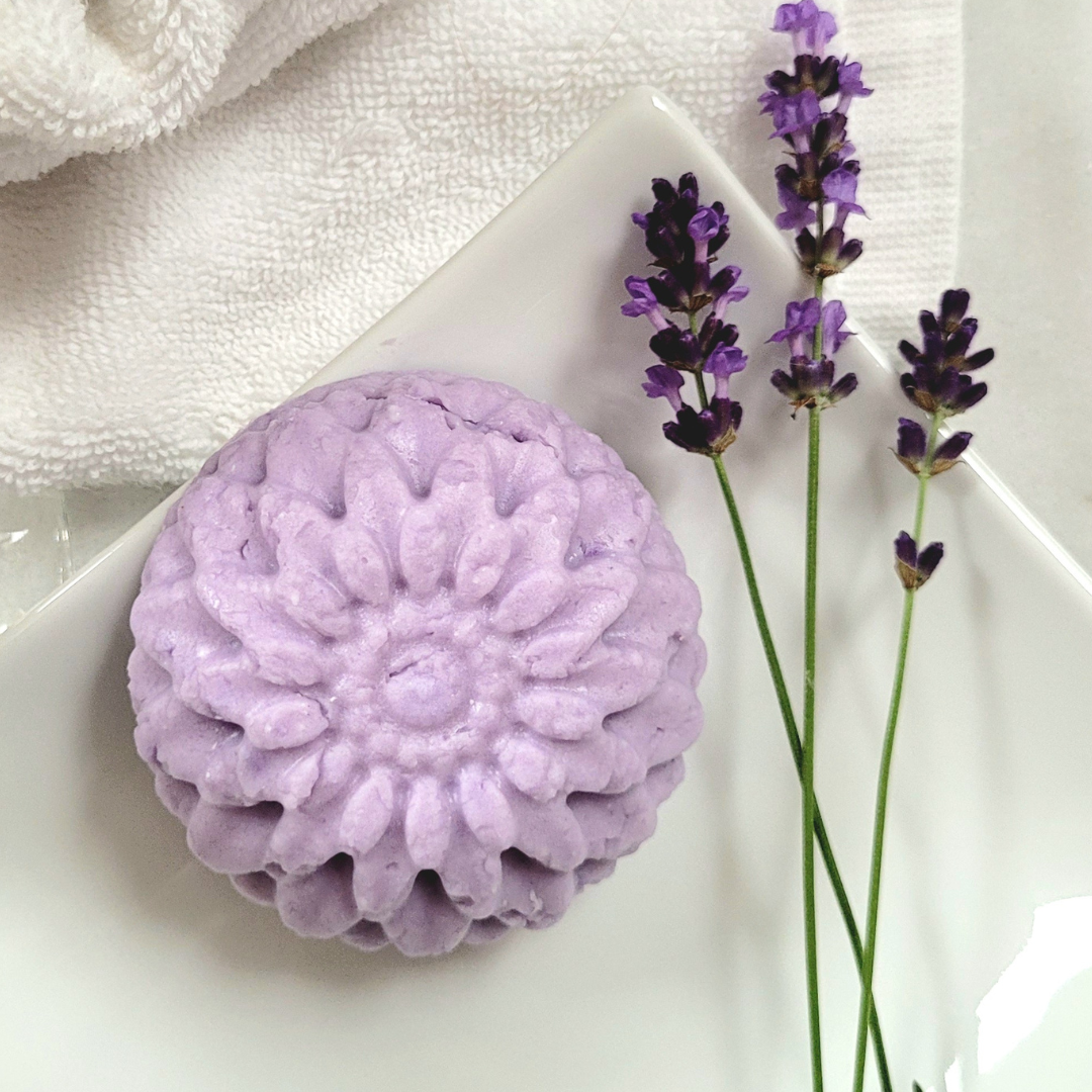 Caley-Beth best soap-free, natural luxury body wash bars for sensitive skin for women and men. Made in Canada.
