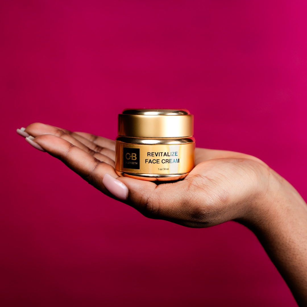 Caley-Beth sustainable skin and body care Toronto, Ontario Canada. Face moisturizer cream for dry sensitive skin for men and women.