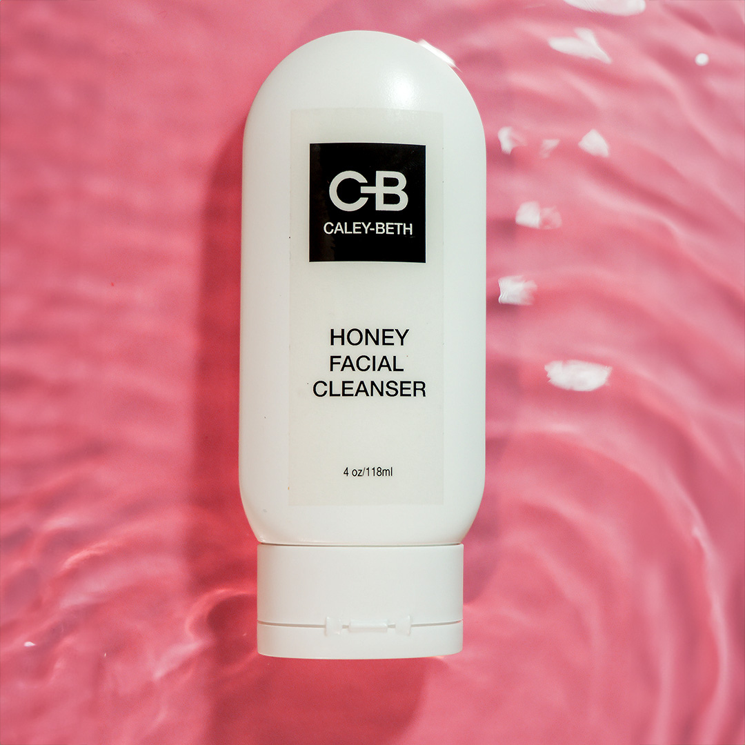 Caley-Beth sustainable skin and body care Toronto, Ontario Canada. Gentle warm Honey cleanser for face.