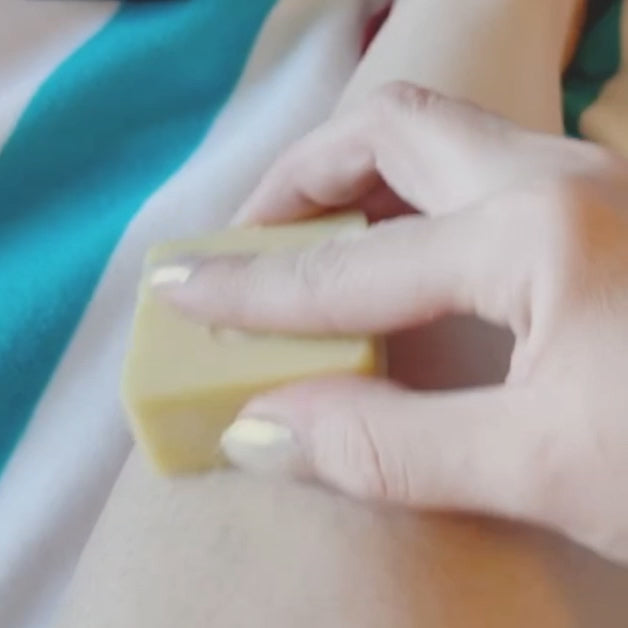 Made in Canada Solid Lotion Bars.  The best moisturizing Body Balm bars for dry skin and eczema.  Travel friendly, soothing relief.