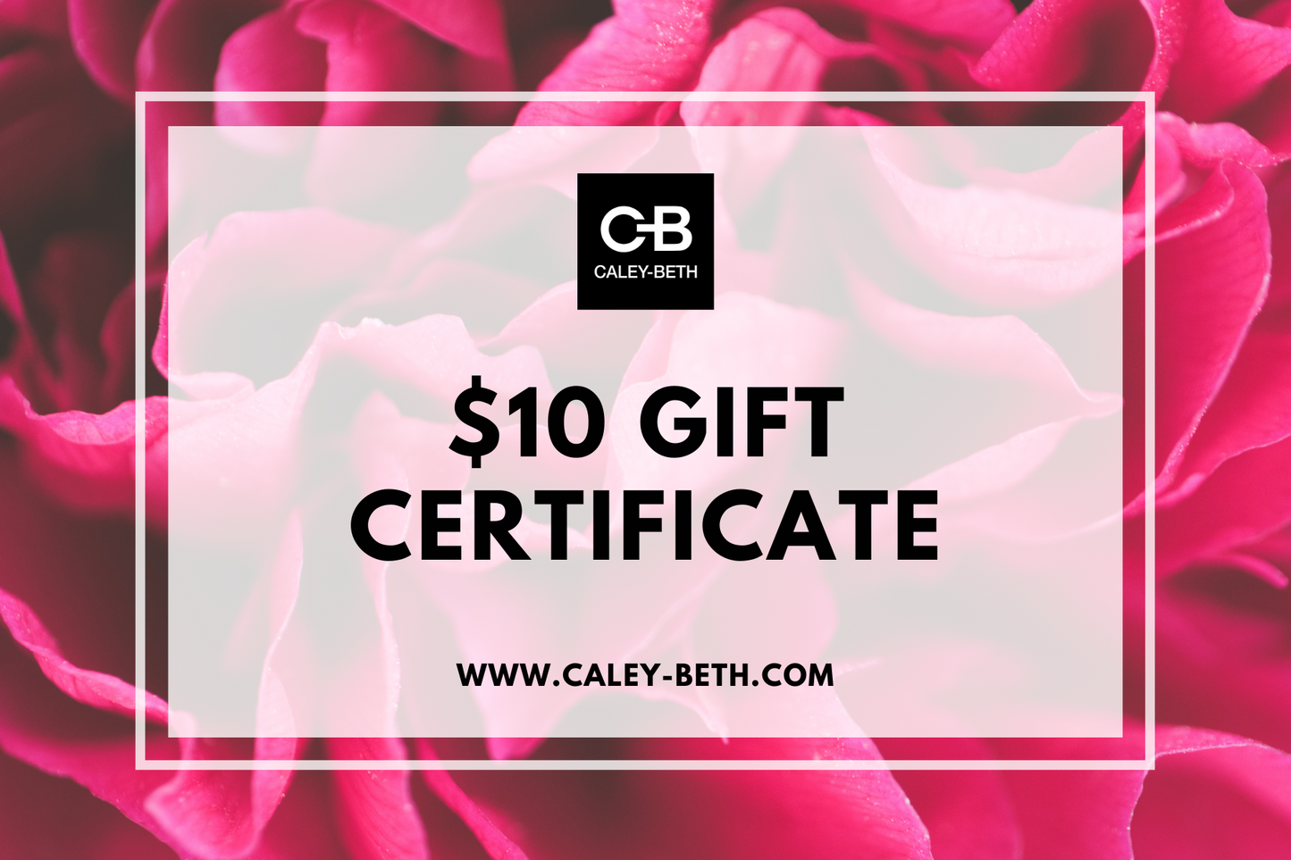 Caley-Beth best online gift cards to give in Canada.