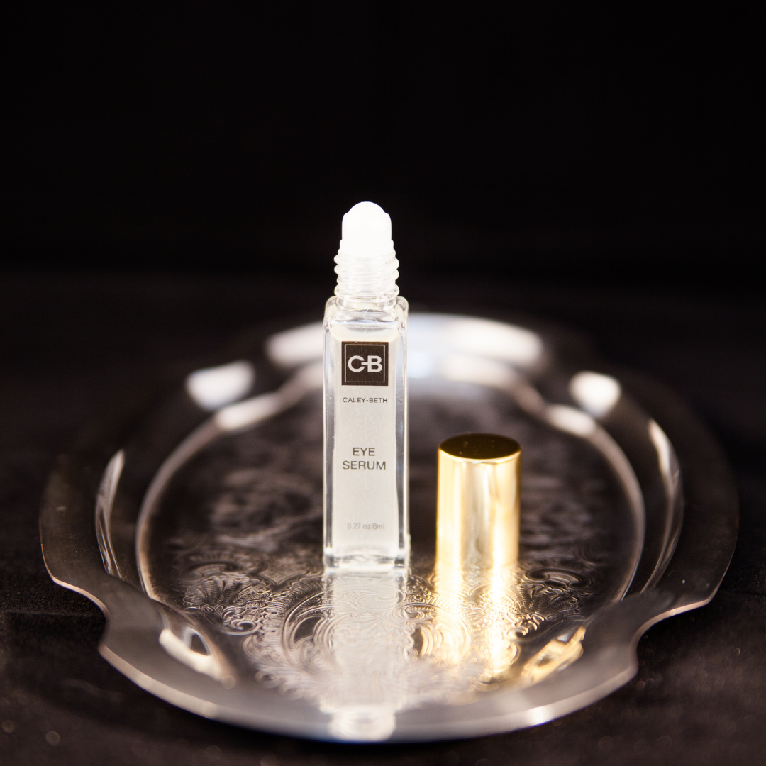 Caley-Beth sustainable skin and body care Toronto, ON Canada. Best Eye serum roller for men and women with puffy eyes and wrinkles.