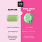 Caley-Beth Body Wash Bars are soap-free, moisturize, are gentle on your skin and doesn't strip your natural oils.