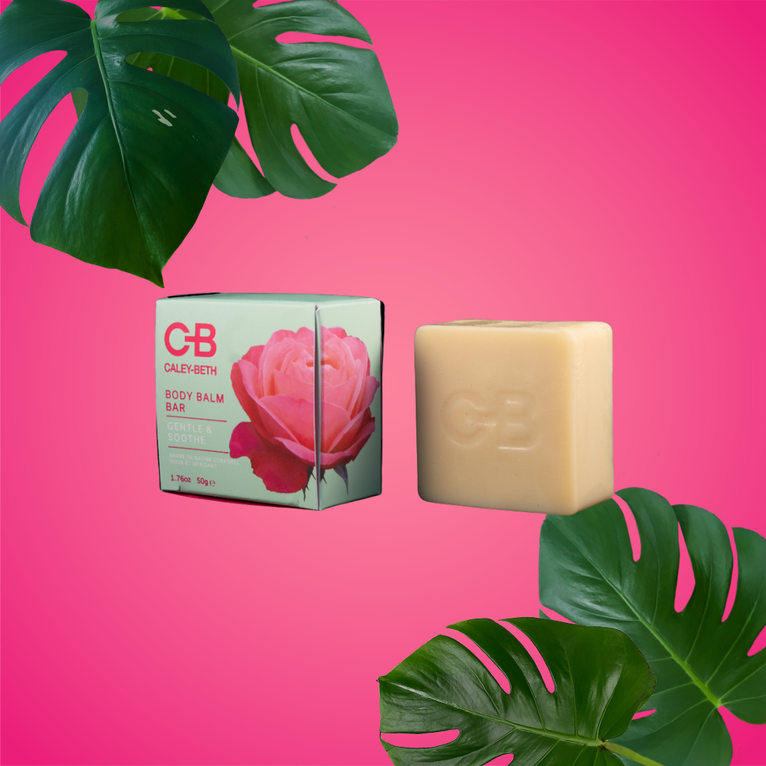 Body Balm Bar to nourish hands and lips to feet, face, and body—this one bar does it all.