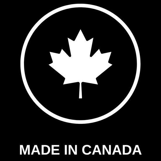 Made in Canada icon representing Caley-Beth’s locally crafted, eco-friendly skincare and body care bars.
