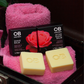 Soothing Shave Duo with Shave Balm and After Shave Balm bars, plastic-free shaving set for smooth, hydrated skin, eco-friendly and natural.