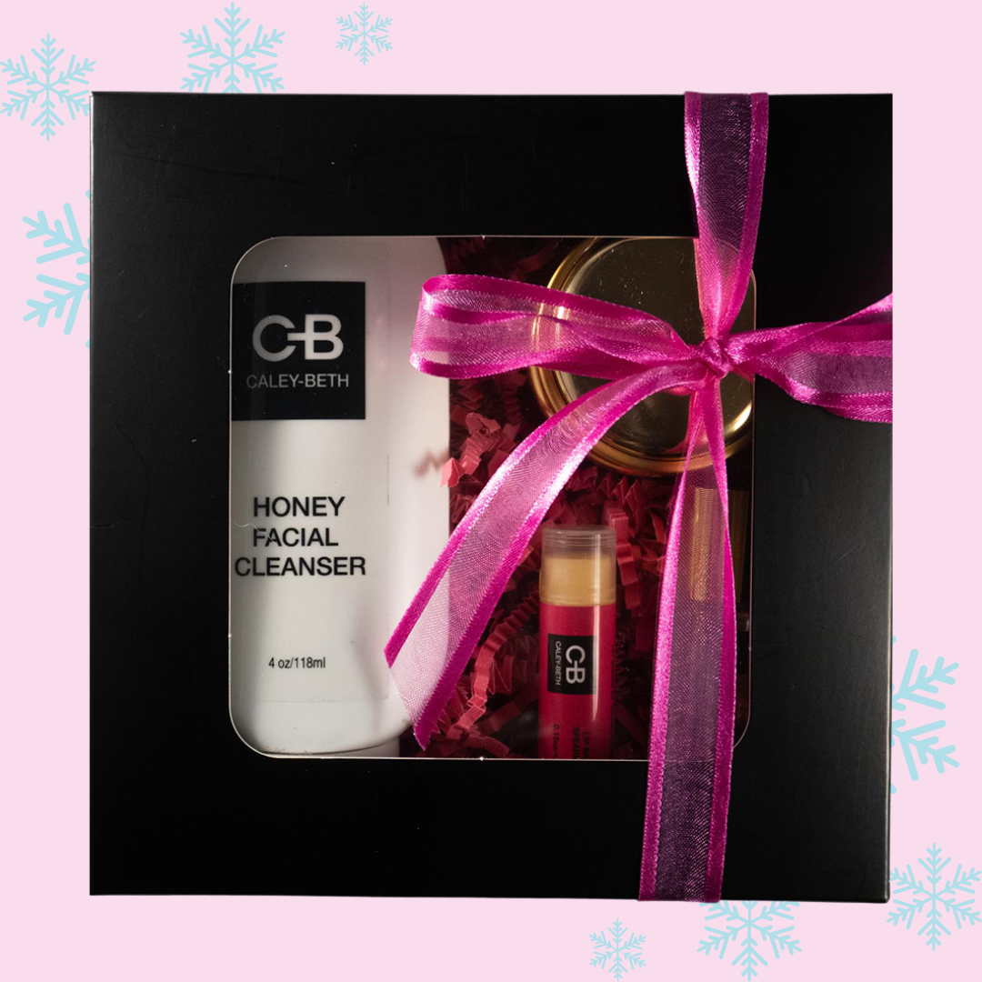 Caley-Beth sustainable skin and body care Toronto, ON Canada. Skincare gift set for men and women for daily skincare routine.