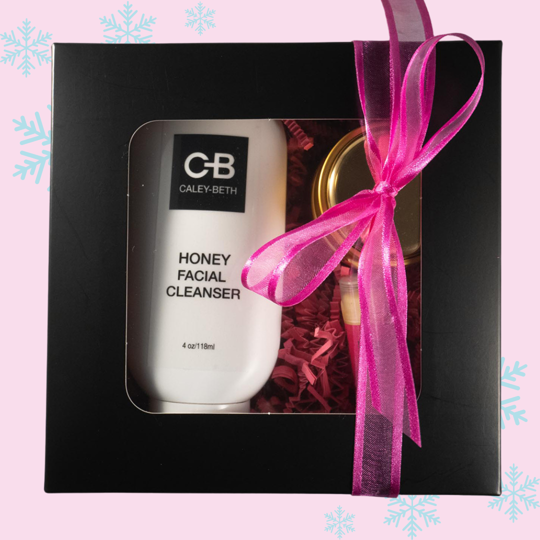 Caley-Beth sustainable skin and body care Toronto, ON Canada. Skincare gift set for men and women for daily skincare routine.