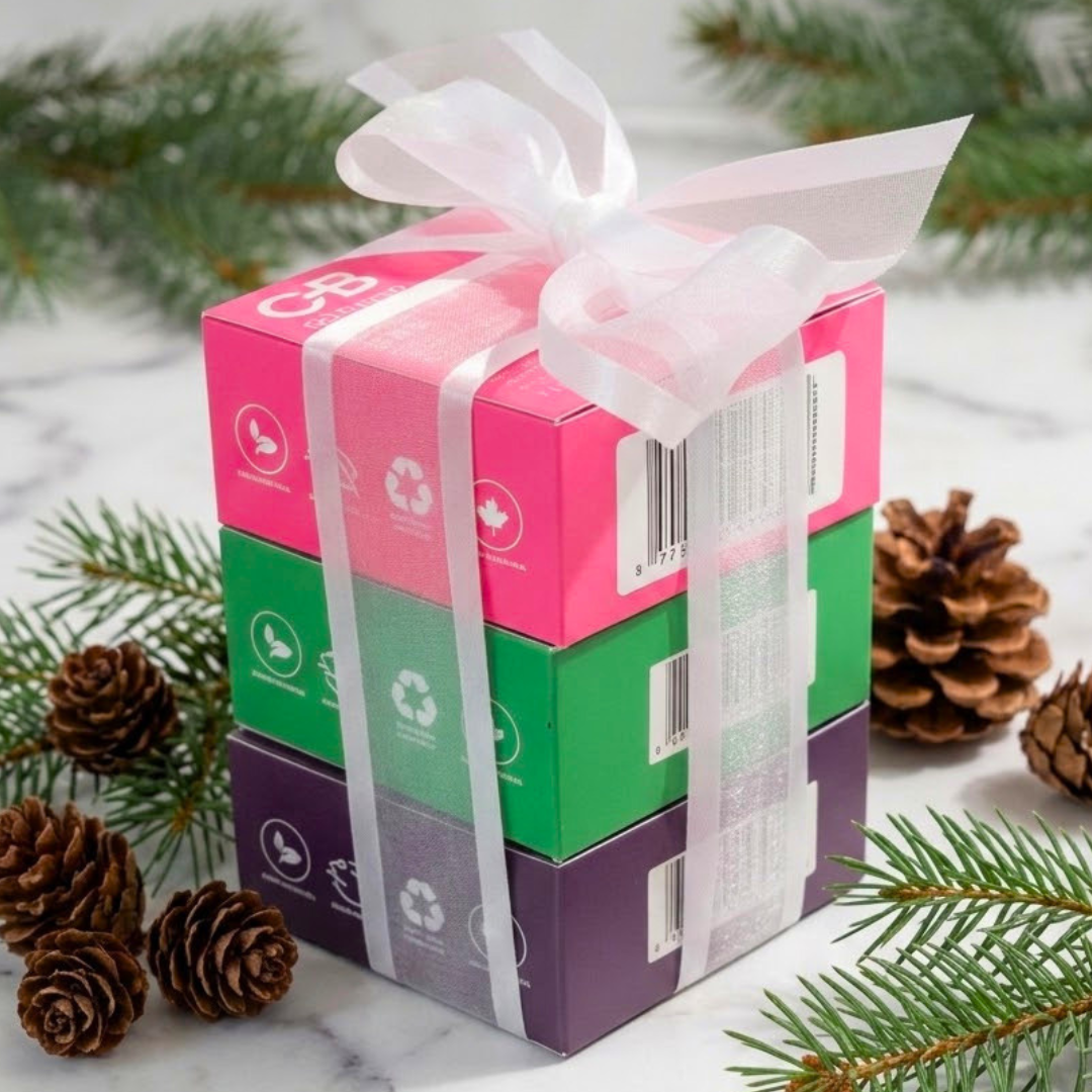 Caley-Beth Body Wash Bar Gift Bundle featuring Better-Than-Soap Body Wash Bars, a thoughtful holiday gift for soft, hydrated skin and a refreshing shower routine.