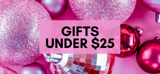 Caley-Beth Canadian-made gifts under $25 featuring affordable bath and body products, zero-waste beauty bars and thoughtful self-care gifts for the holidays.