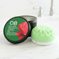 Rosemary & Mint Body Wash Bar Travel Set with Bar Lift and reusable travel tin, made in Canada.
