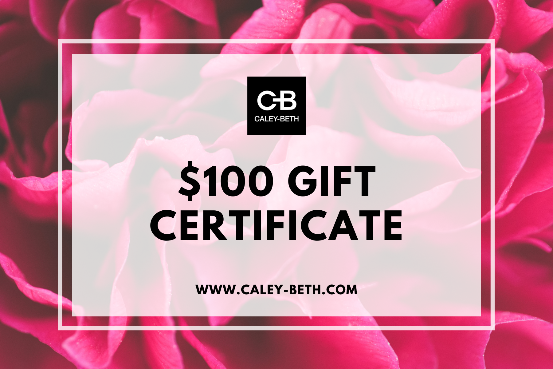 Caley-Beth best online gift cards to give in Canada.