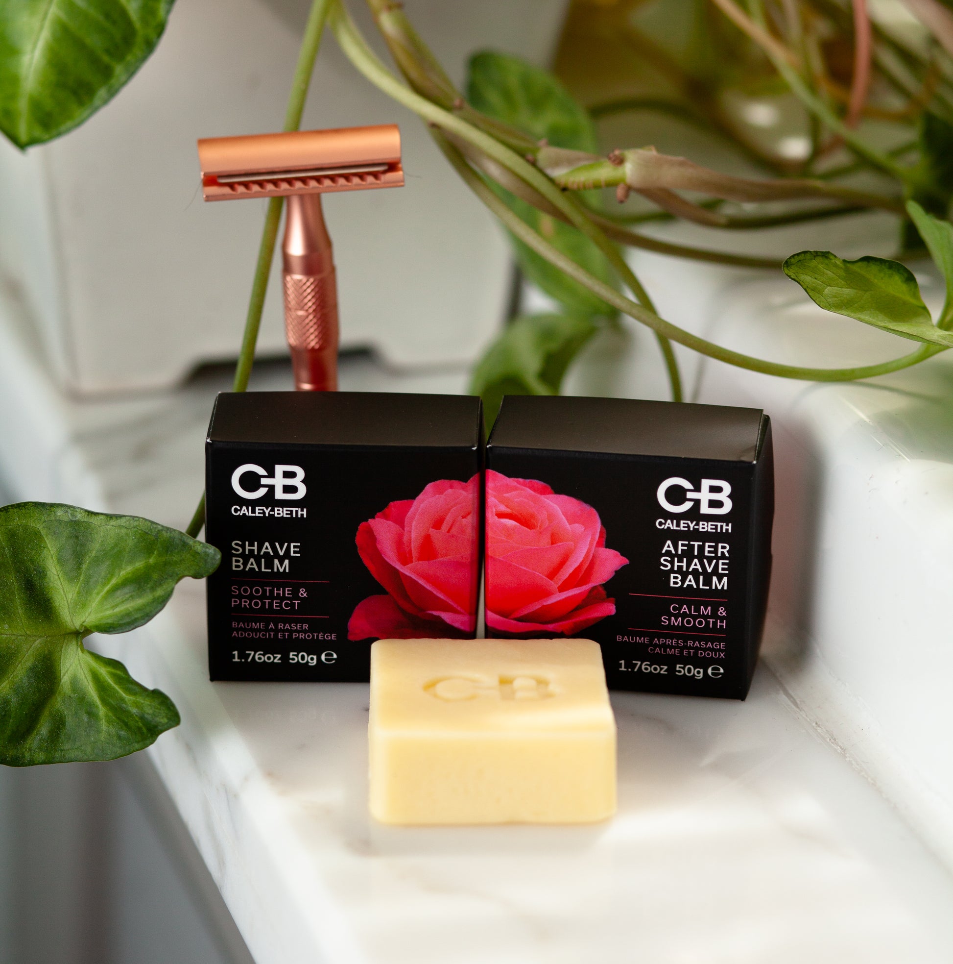 Caley-Beth sustainable skin and body care Toronto, Ontario Canada. Relieve shaving rash, pain, irritation, bumps and burn with Caley-Beth Best Shave Balm Bar and After Shave Balm Bar sustainable, eco friendly , plastic free., zero waste. shaving cream alternative for sensitive skin.